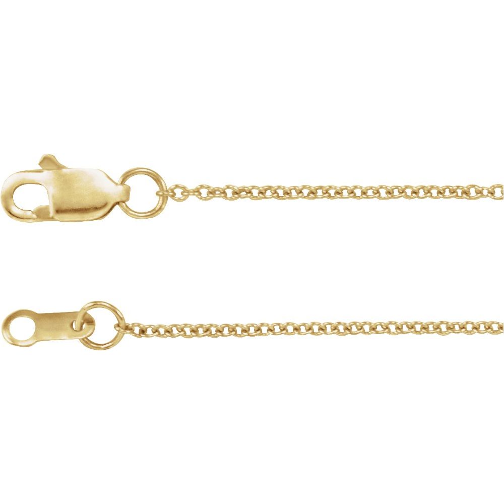 Cable Chain Necklace 1mm