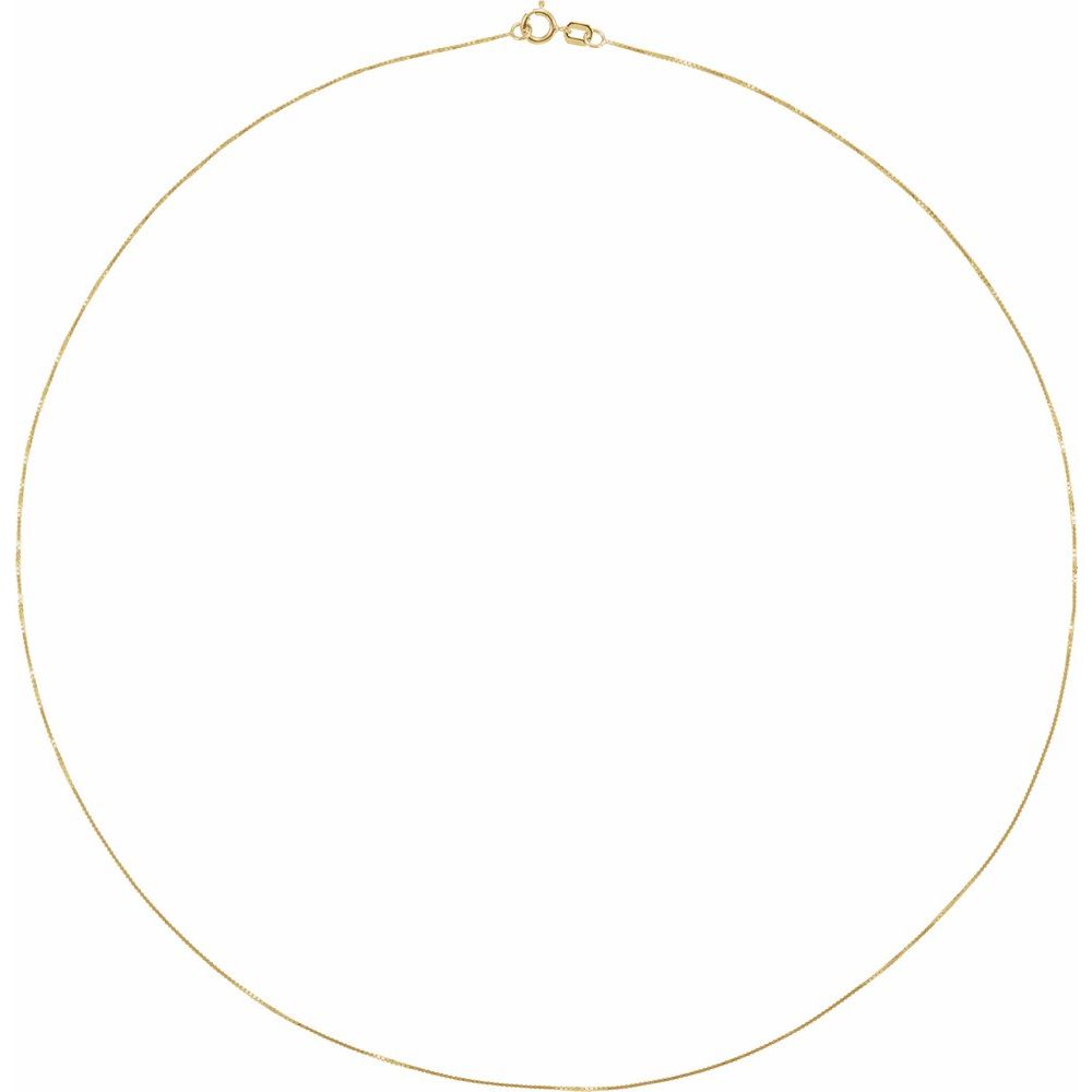 Box Chain Necklace .55mm