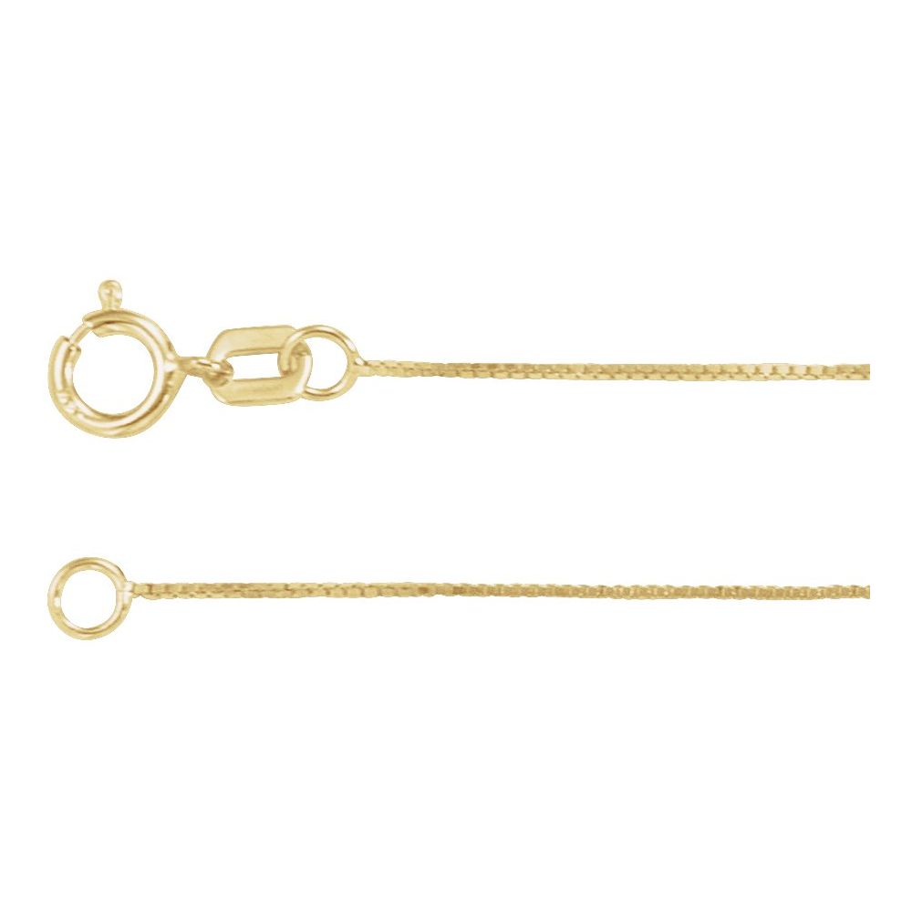 Box Chain Necklace .55mm