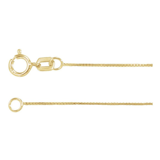 Box Chain Necklace .55mm