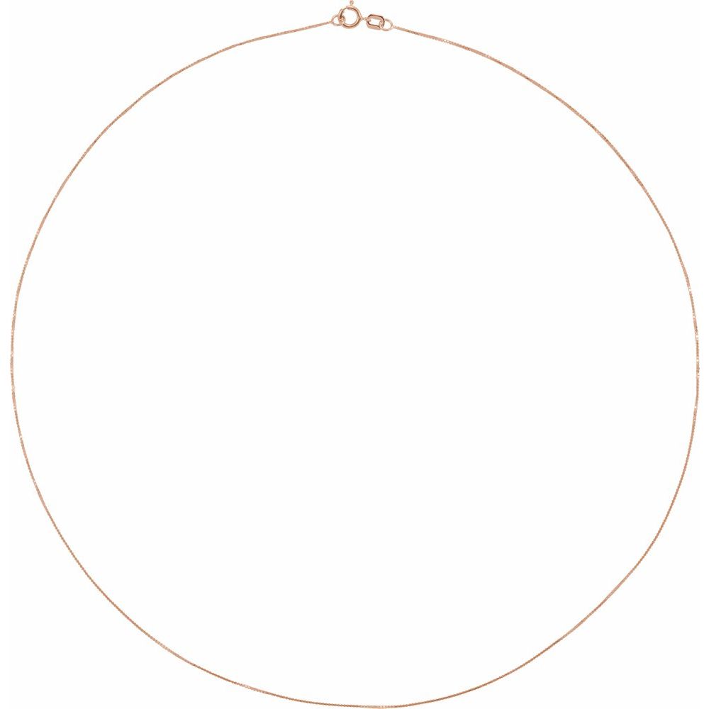 Box Chain Necklace .55mm