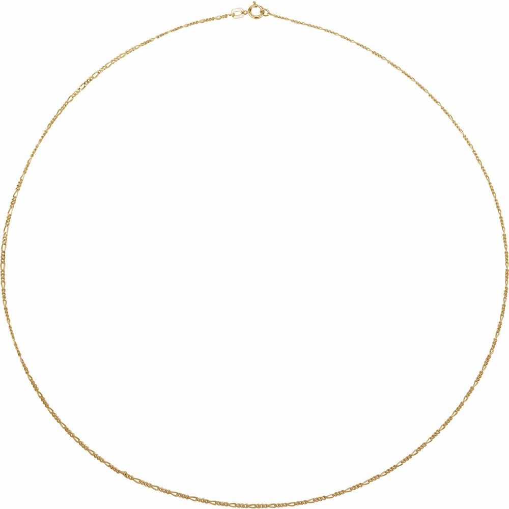 Figaro Chain Necklace 1.28mm