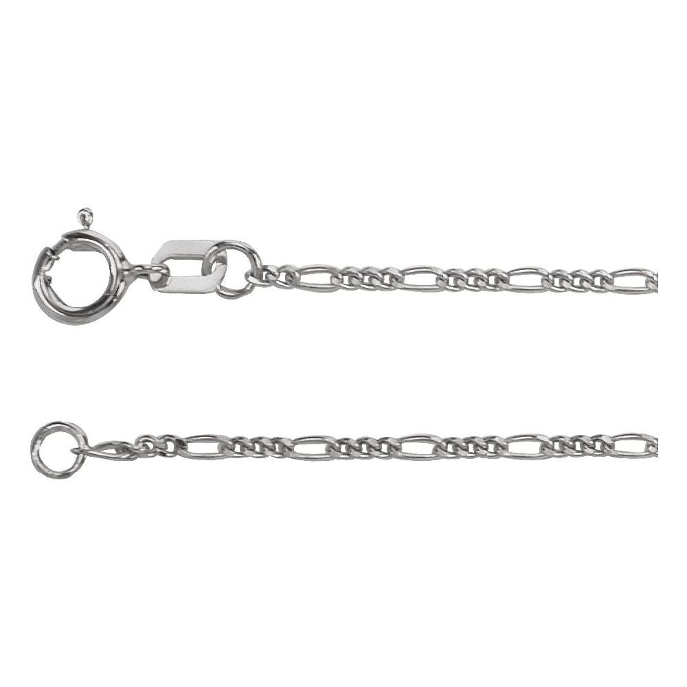 Figaro Chain Necklace 1.28mm