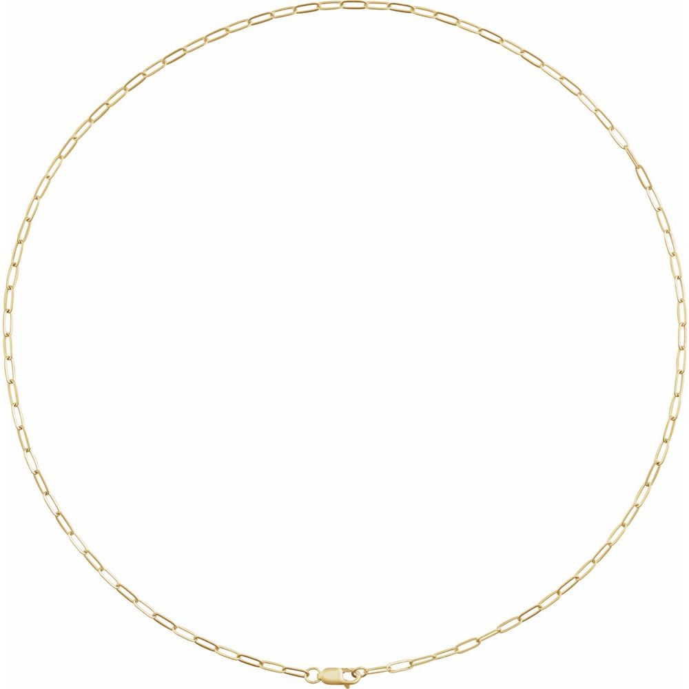 Paperclip Chain Necklace 2.1mm