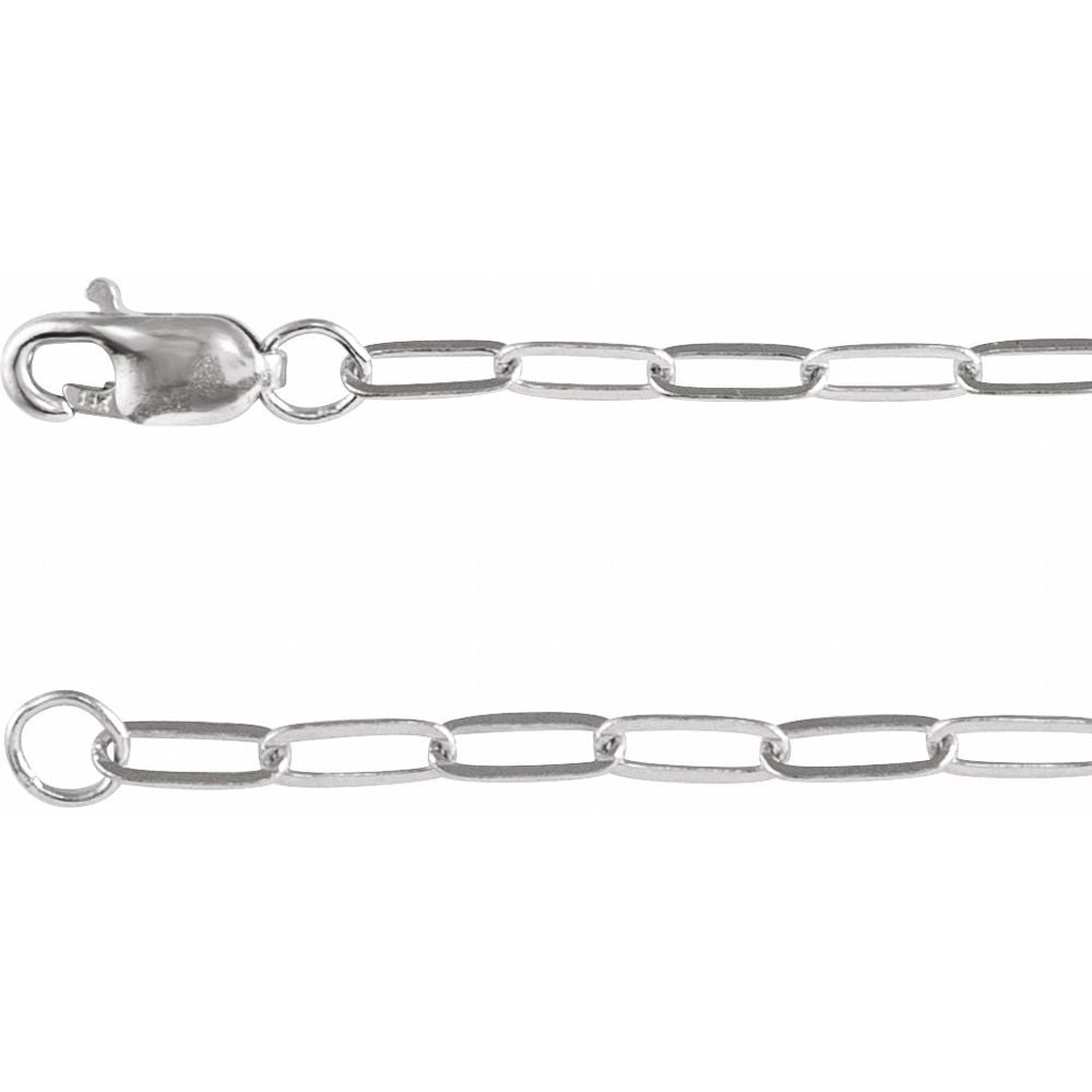 Paperclip Chain Necklace 2.1mm