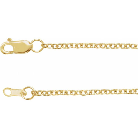 Cable Chain Necklace 1.5mm