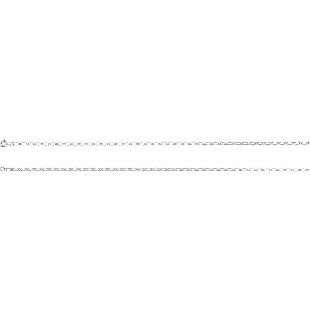 Figaro Chain Necklace 1.5mm