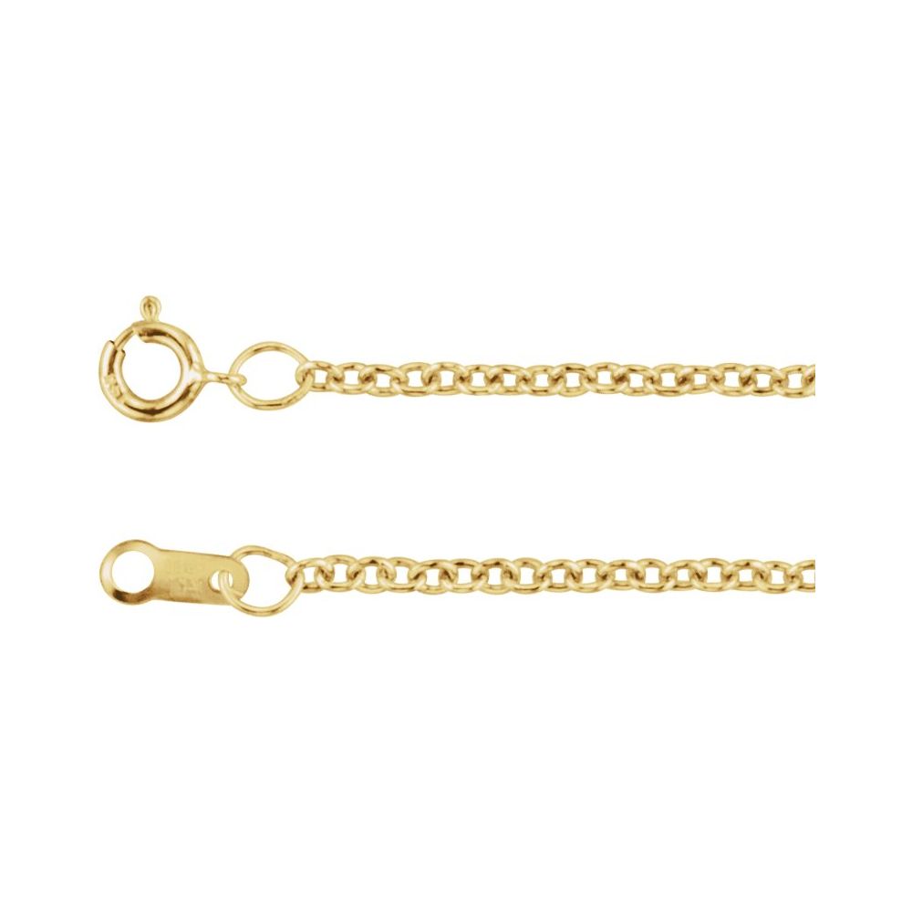 Cable Chain Necklace 1.5mm