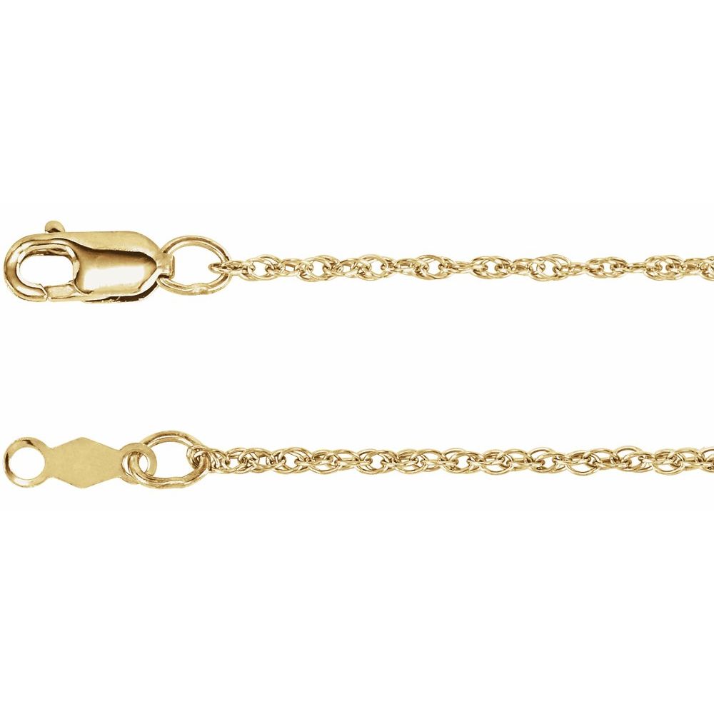 Rope Chain Necklace 1.25mm