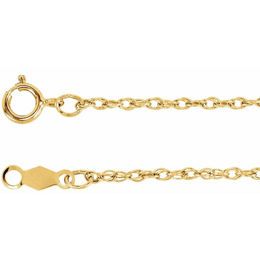 Rope Chain Necklace 1.25mm